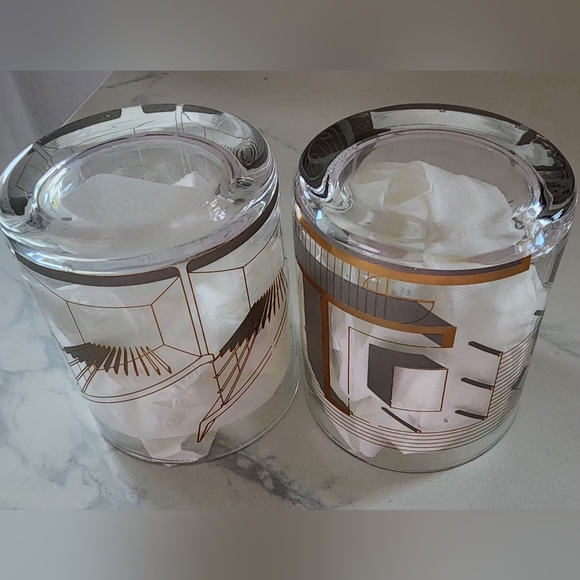 Dwell Magazine Modern Target Metallic Cocktail Glasses‎ Set Of Two - Picture 6 of 6